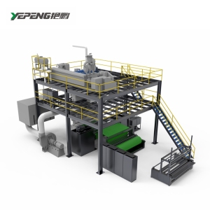 Biologiškai skaidžių PLA neaustinių audinių gamybos mašinos