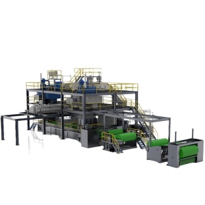 Double S High Yield PP Non Woven Fabric Machinery product voor gezichtsmasker